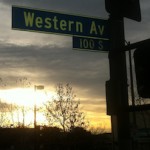 Sunrise at Western & 1st