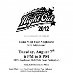 LAPD National Night Out on Larchmont Boulevard Tuesday LAPD National Night Out on Larchmont Boulevard Tuesday