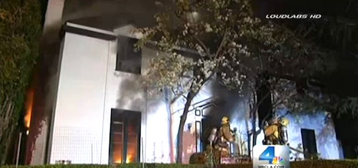 A fire raced through the Windsor Village home at 2 am early Saturday morning.