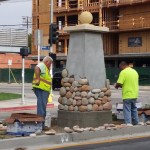 North Larchmont Monument Taking Shape North Larchmont Monument Taking Shape