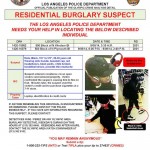 LAPD Looking for Larchmont Area Burglary Suspect LAPD Looking for Larchmont Area Burglary Suspect