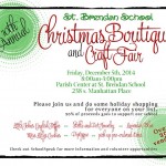 St. Brendan School Annual Christmas Boutique St. Brendan School Annual Christmas Boutique